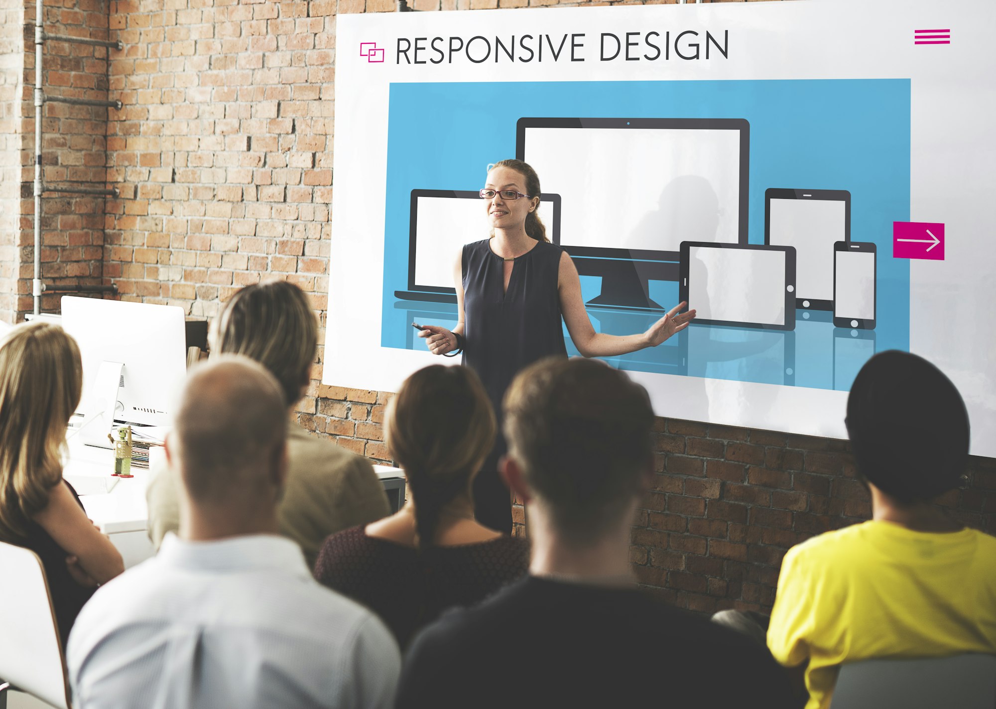 Responsive Design Layout Software Concept